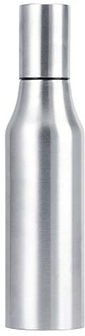 Dispenser di olio d'oliva in acciaio inossidabile Decanter per olio a tenuta stagna a prova di polvere per salsa di soia Aceto Vino da 500 ml 1000 ml Opzionale (Formato grande da 1000ml)