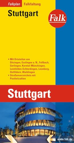 Falkplan Falk-Faltung Stuttgart