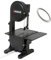 Inland Craft DB-100 Band Saw Machine, Tabletop Wet Saw for Glass, Stone, Plastic, Coral, Mosaics Crafting, Stained Glass Cutter, Cut Free-Form Cabochons, Shapes & Curves, Includes Diamond Saw Blade