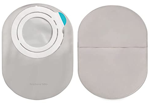 SenSura Mio Flex Filtered Ostomy Pouch, Two-Piece System Maxi Closed End, 12213 - Box of 30