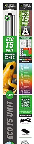 Reptile Systems Leuchte für Reptilen - Eco T5 Unit Ferguson Zone 2-54W (1170 mm)