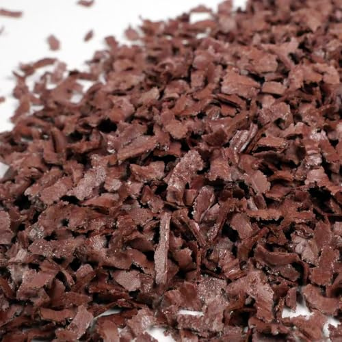 Streuselheld Schnippel Braun 10g Esspapier Flocken | Braune Streusel aus Esspapier-Schnipseln zum Verzieren Sprinkles für Gebäck wie Torten, Cupcakes und Muffins