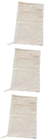 Garneck 3 Stück Crushed Ice Beutel Crushed Ice Beutel Barkeeper Set Tasche Für Crushing Getrocknetes Crush Beutel Wiederverwendbare Canvas Tasche Canvas Eisbeutel Bar