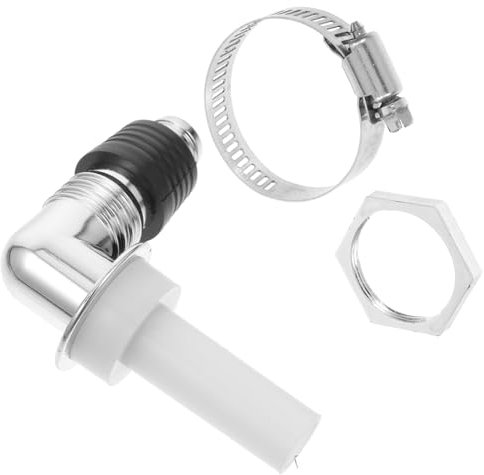 FOYTOKI Washing Machine Floor Drain Connector 1.7cm Plastic Drain Adapter with Anti Overflow Features for Bathroom and Laundry Use