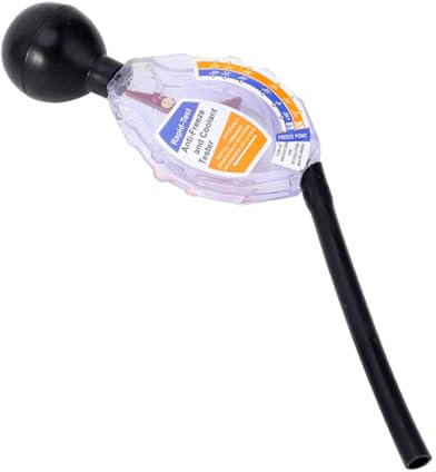 Refractómetros de anticongelante automotriz | Medidor de congelación de acción rápida Medidor Radiador Tester de refrigerante | Refractómetro de anticongelante versátil de refractómetro de refrigerant