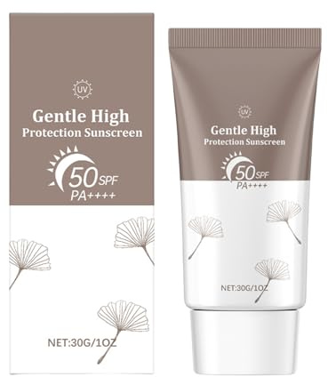 Crema solare in crema idratante per il viso, SPF 50 Pa ++++ facciale facciale facciale, scudo UV a prova di sudore e impermeabile, formula senza olio non grattugiata, 30G, ideale per l'uso esterno e q