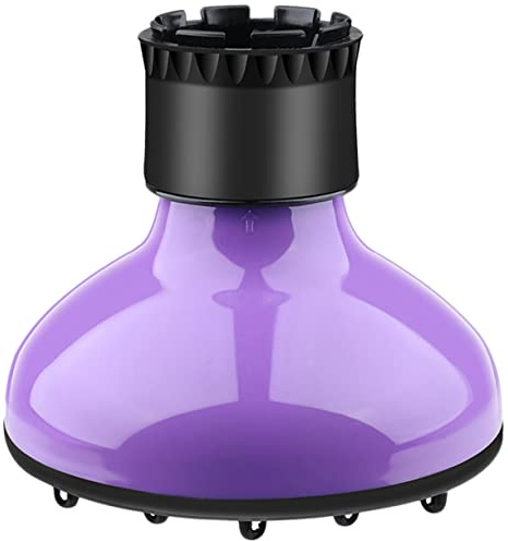 PACKOVE Universelle Haartrocknerhaube 4,2-6,2cm Nylon Pvc zur Gleichmäßigen Wärmeverteilung und Schnellen Trocknen für Salon und Lockiges Haar