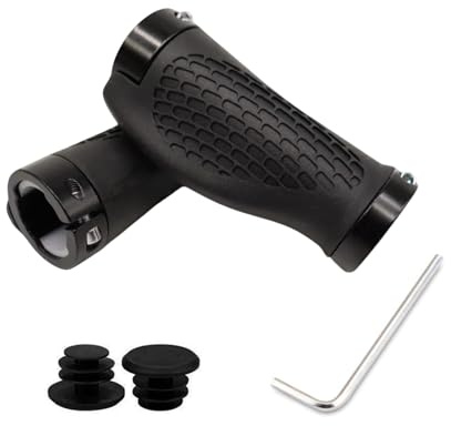 95mm Ergonomic Bike Handlebar Grips Mini Double Lock Bicycle GripsUS350