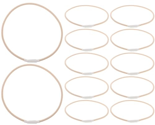 HONITANO 12 Pezzi Anelli Elastici Antivibrazione per Microfono Fasce in Gomma Resistenti per Supporto Shock Mount Sostituzione Elastici Antiscivolo per Microfono Condensatore e Setup da