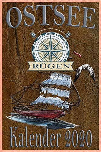 Kalender 2020 Ostsee Rügen: Buchkalender-Chefplaner-Jahresplaner im Din A5 Format auf 108 Seiten