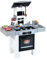 Theo Klein 7151 Bosch Küche Pure I Beidseitig bespielbare Kinder-Spielküche mit umfangreichem Zubehör und viel Spielmöglichkeiten I Maße: 69 cm x 33 x 95 cm Spielzeug für Kinder ab 3 Jahren