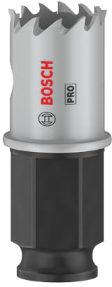 Bosch 1x Scie trépan PRO Sheet Metal Power Change Plus | pour Tôles en acier inoxydable, Tôles en acier, Ø 20 mm Professional Accessoire Perceuses