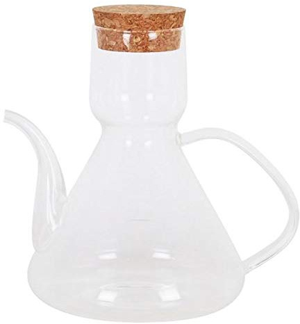 La Mediterránea S2206385 Aceitera, Bell Vidrio de Borosilicato, 500 Cc