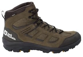 Jack Wolfskin Herrar Vojo 3 Texapore Mid M Walking-sko, Khaki fantom, 40.5 EU