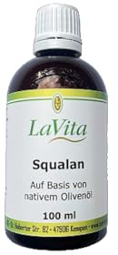 Soulgoods LaVita Squalane Care Oil 100 ml Vegan Made of Virgin Olive Oil Moisturising Oil without Fragrances, 100% Vegetable Moisturiser with Deep Effect for Dry Skin