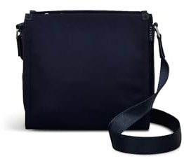 RADLEY London Canford Gardens Responsible Medium Ziptop Crossbody for Women, in Ink Recycled Polyester with Adjustable Strap