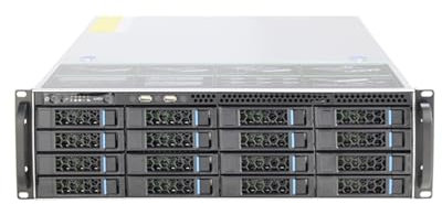DUOCAI Stockage Stable énorme 16 Baies 3U Hotswap Mallette de Rangement NVR NAS Serveur châssis L = 560mm Prise en Charge Max 12 * 10.5 Option de Carte mère ATX USB3.0(6GB SAS SGPIO)
