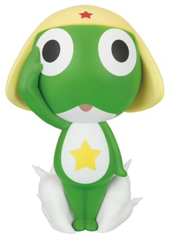 Banpresto Figura de Accion Coleccionable Keroro SGT. Keroro - Big Sofvimates 18 cm, BP29316P, Multicolor, Optima para los Fanáticos del Anime