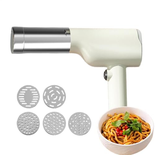 Electric Pasta Maker,Handheld Automatic Noodle Maker Machine Automatic Pasta Maker for Homemade Spaghetti