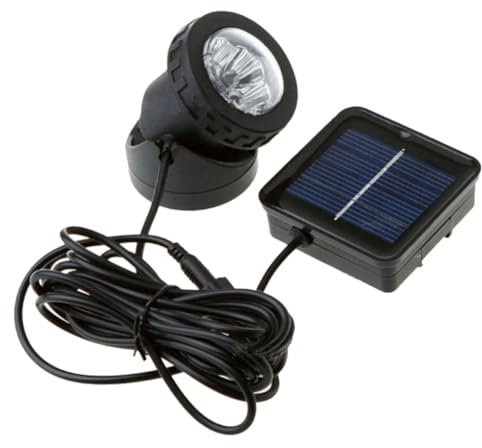 GALPADA Solar Fish Tank Light Underwater Light for Outdoor Garden Solar Lamp Projector Lamp