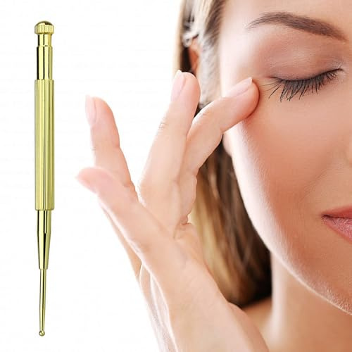 Lancette facciali - Strumento riflessologico per massaggio facciale, attivatore manuale dei punti trigger | Strumento di rilassamento profondo, stimolatore muscolare portatile per viso e collo,