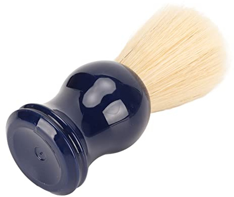 Generic Spazzola Rasatura degli Uomini, Asciutto Rapido a Secco Facile Schiuma Spazzola per Barba Imitazione Setola per Maialino per il Salone per la Casa