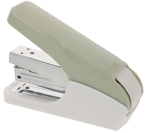 DIYEAH Heavy Duty Single Finger Desk Stapler Lightweight Binding Machine for Office School Book Projects Portable Handheld Stapler with Effortless Operation and Secure Binding