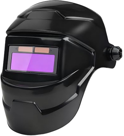 Welding Mask Auto Darkening, SGZIOO Solar Powered Welding Helmet, Electrical welding Helmet Mask with 10 Protective Plates, Shade Range 6-13, for TIG MIG ARC Grinding