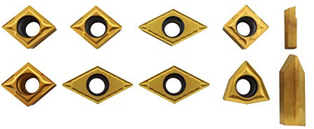 PAULIMOT Schneidplatten für die Drehmeißel-Sets 16 mm und 20 mm, 10-teilig
