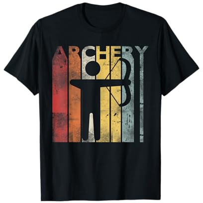 Bogenschießen TShirt Bogenschütze Archery Bogen und Pfeil T-Shirt