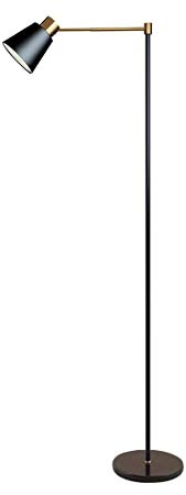 ACMHNC LED Stehlampe Dimmbar, 2 In 1 Moderne Leselampe Stehlampe & Tischlampe für Wohnzimmer Schlafzimmer, USB-Kabel, 4.5W, 3 Farben, Höhenverstellbare (45-145cm), 150° Schwenkbarer Schirm, Silber
