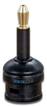 SatelliteSale Adattatore ottico digitale SPDIF Toslink a Mini Toslink femmina a maschio PVC nero