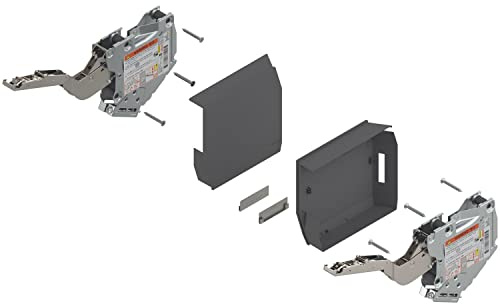 Blum Aventos HK S Tip-On Klappscharnier Liftbeschlag Hochschwenkbeschlag Kraftspeicher Set 960-2115 tiefgrau