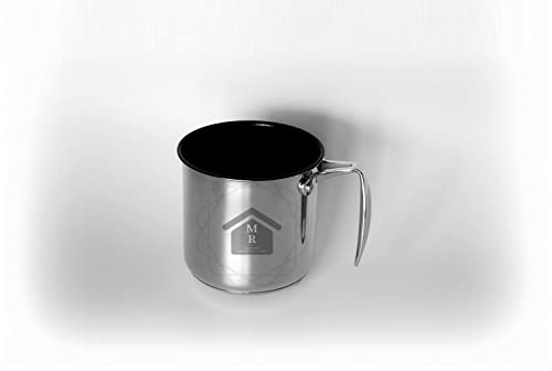 BOLLILATTE ANTIADERENTE ACCIAIO INOX TRIPLO FONDO INDUZIONE GLAMOUR MEPRA