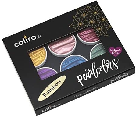 Coliro Rainbow Pearlcolor Set - Wasserfarben