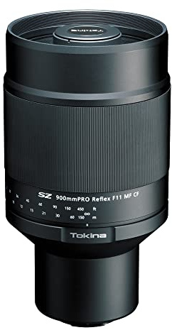 Tokina Teleobjektiv, SZ-Pro 900 mm F11, MF, kompakt spegelteleobjektiv, Fujifilm X-ram, APS-C-format, 641408