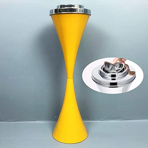 Aschenbecher for den Außenbereich, stehender Aschenbecher, Boden mit Deckel, 55,9 cm hoch, winddichter Zigarren-Aschenbecher for den Außenbereich, abnehmbarer Aschenbecherständer, leicht zu reinigen,