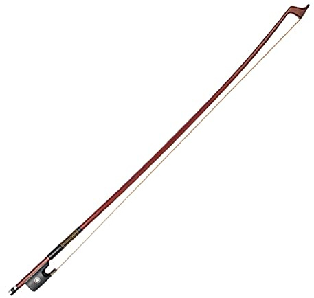 YIWENG VB0908-029 Archet d'alto Classique en Bois du Brésil 4/4, léger, Bon équilibre, Poils d'arc en CRIN de Cheval Mongol, Cordes d'orchestre Ebnoy Frog, Accessoires pour Alto de 15/16 Pouces