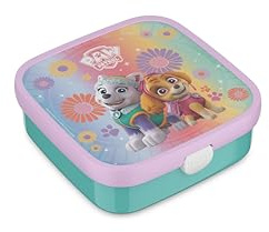 Mepal Campus Bento-Lunchlåda För Barn Med 2 Avtagbara Läckagesäkra Lådor Och Gaffel, Är Mikrovågsugnssäkra, Stor, 2 X 200 + 1 250 Ml, Animal Friends