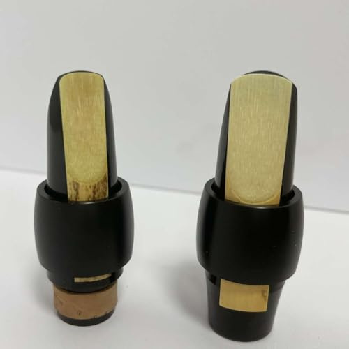 Abrazadera de boquilla de anillo de plástico para saxofón alto y clarinete, función de ajuste rápido (para saxofón alto)