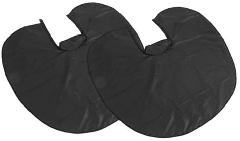 Healeved 2pezzi per Parrucchieri Grembiule per Tintura e Taglio Capelli per Casa e Salone Protezione Completa