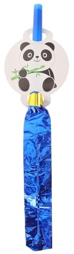 KONTONTY 12piezas Artículos Para Fiestas De Pandas Silbatos Musicales Para Fiestas Cuernos De Suministros Para De Cumpleaños Juguetes Para Para Celebrar Cumpleaños Festivos