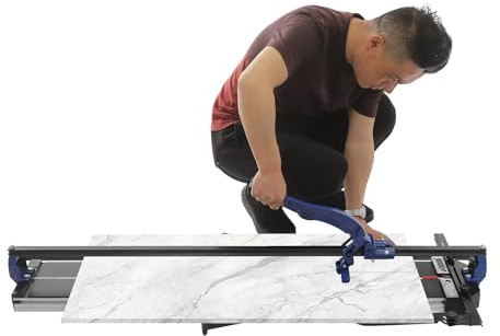 Manual Tile Cutter, Cutting Thickness 4-15mm, Precision Tile Cutter with Infrared Laser Guide and Ball Bearing Sliding Head, Suitable for DIY and Professional use (Maximum Cutting Length 120cm)