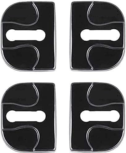 QGQFDEYUNB Poignée de porte extérieure Lot de 4 protections de serrure de porte de voiture Pour Suzuki SX4 et Alto, accessoires intérieurs anticorrosion