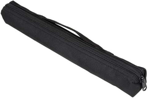 Toyvian Bolsa Negra para Flauta y Saxofón de Tela Oxford, Portátil y Protectora, Estuche Compacto Adecuado para Viaje y Almacenamiento Seguro