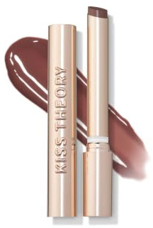 Anastasia Beverly Hills Kiss Theory färgad läppbalsam – Hydraterande gel-balsam med hyaluronsyra & vitamin E, högblankhet, icke-klibbig, fyllig färg – Enigma