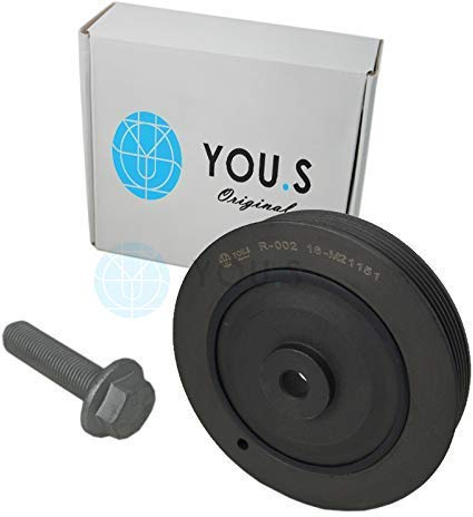 YOU.S Riemenscheibe Kurbelwelle Außend. 136 mm Breite: 26 mm - 26 1230300Q1N