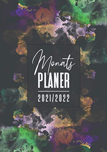Monatsplaner 2021/2022: 24 Monate Kalender • Terminplaner Jan. 2021 bis Dez. 2022 mit Monatskalender • Din A4 • 1 Monat 2 Seiten • Inkl. Haushaltsbuch ... zu erreichen und Rückblicke 2021 und 2022