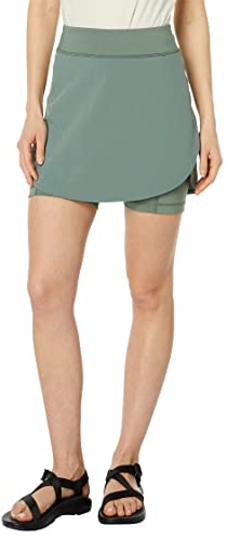 Fjallraven 84780-614 Abisko Midsummer Skort W Sports Skirt Mujer Patina Green Tamaño 42