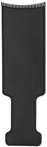 Truelle de coloration professionnelle pour planche à mèches - Pour la coloration des cheveux et le salon - Noir moyen